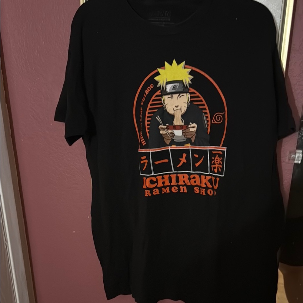Ichiraku Ramen Shop Black T-Shirt
